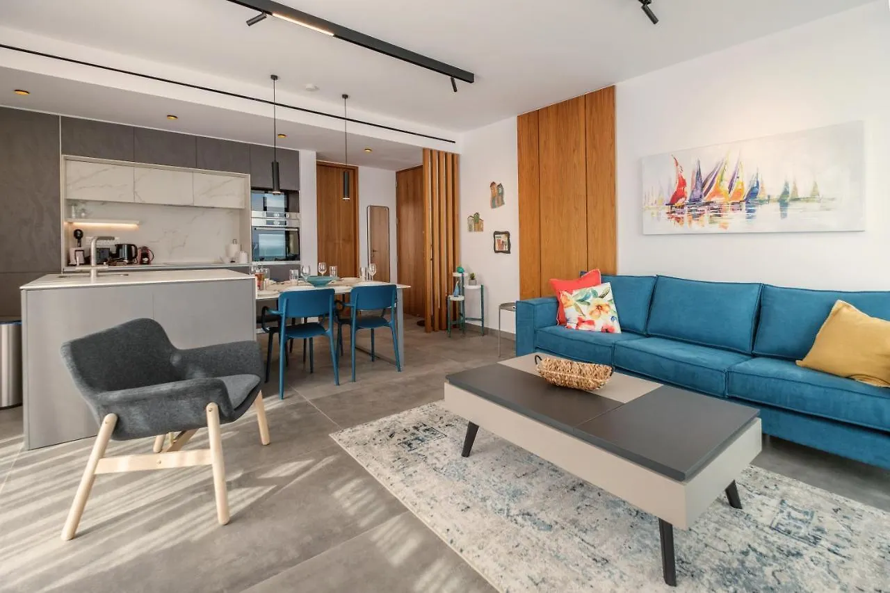 Gaia Seaview Apartment 1 Larnaca Cypern